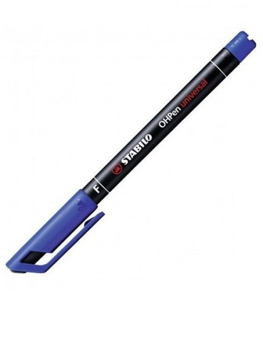 Μαρκαδόρος διαφανειών STABILO OHPen universal Blue F